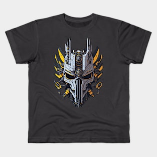 Mecha Skull S03 D29 Kids T-Shirt